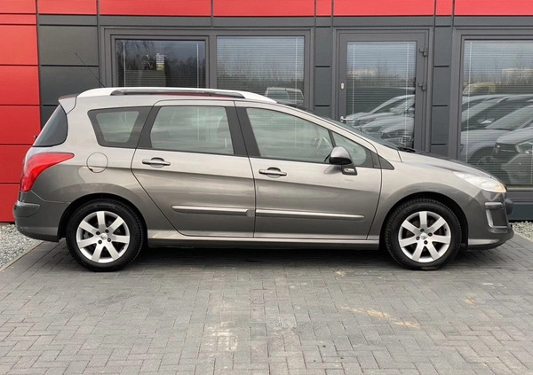 Peugeot 308 cena 15800 przebieg: 140000, rok produkcji 2009 z Siedliszcze małe 326